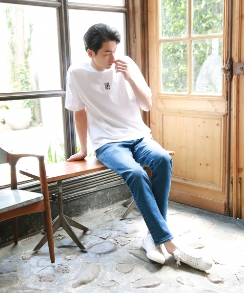 niko and...（ニコアンド）の「5ポケットスキニーデニムパンツ（デニムパンツ・メンズ・ブラック/ネイビー/ブルー・SMALL/MEDIUM/LARGE）」の4枚目の写真