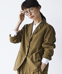 Sunny clouds | サニークラウズ　ｆｅａｔ．Ｓｈｕｔｔｌｅ　Ｎｏｔｅｓ　ｋａｚｕｍｉのヘリンボーンジャケット＜レディース＞(テーラードジャケット)