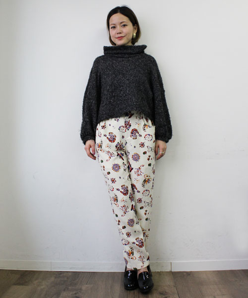 mystic(ミスティック)の「【カタログ掲載】ハイネックニットソーP/O(ニット/セーター・レディース・ブラック/グレー/ライトグレー/ピンク・フリ-)」の5枚目の写真