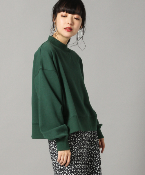 LOWRYS FARM（ローリーズファーム）の「ウラシャギーハイネックプルオーバー　819315（Tシャツ/カットソー・レディース・ブラック/グリーン/キャメル・FREE）」の3枚目の写真