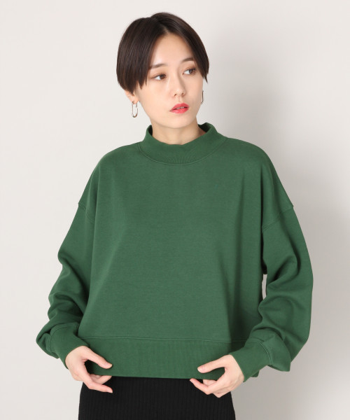 LOWRYS FARM（ローリーズファーム）の「ウラシャギーハイネックプルオーバー　819315（Tシャツ/カットソー・レディース・ブラック/グリーン/キャメル・FREE）」の7枚目の写真