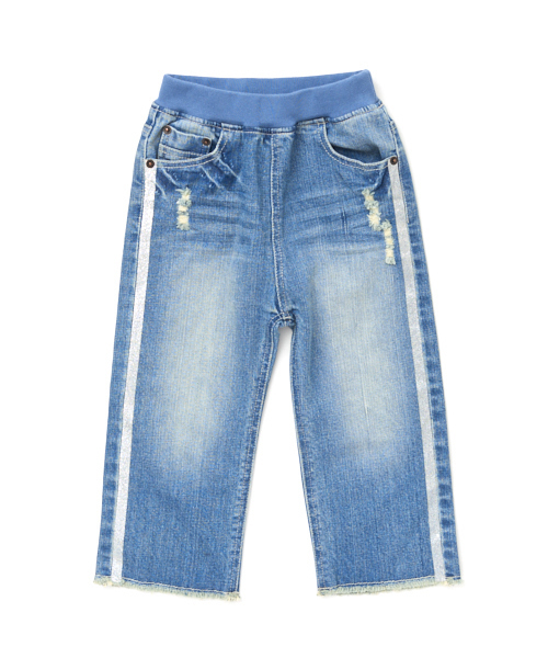 RUGGEDWORKS（ラゲッドワークス）の「キッズ デニム無地 ロングパンツ（デニムパンツ・キッズ・Royal/LT.Blue・110cm/120cm/130cm/140cm/90cm/100cm）」の2枚目の写真