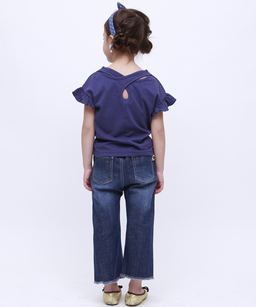 RUGGEDWORKS（ラゲッドワークス）の「キッズ デニム無地 ロングパンツ（デニムパンツ・キッズ・Royal/LT.Blue・110cm/120cm/130cm/140cm/90cm/100cm）」の9枚目の写真