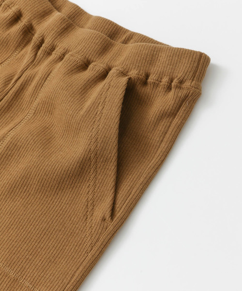 URBAN RESEARCH Sonny Label(アーバンリサーチサニーレーベル)の「リブカットワイドストレートパンツ(その他パンツ・レディース・ブラック/カーキ/キャメル・FREE)」の17枚目の写真