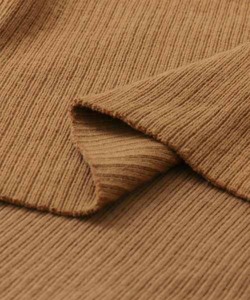 URBAN RESEARCH Sonny Label(アーバンリサーチサニーレーベル)の「リブカットワイドストレートパンツ(その他パンツ・レディース・ブラック/カーキ/キャメル・FREE)」の19枚目の写真