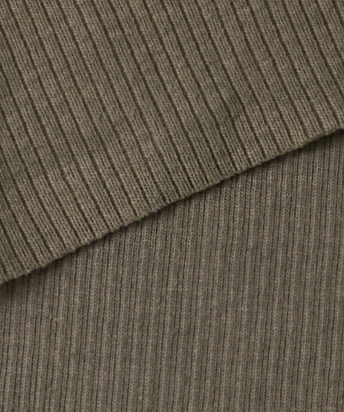 URBAN RESEARCH Sonny Label(アーバンリサーチサニーレーベル)の「リブカットワイドストレートパンツ(その他パンツ・レディース・ブラック/カーキ/キャメル・FREE)」の20枚目の写真