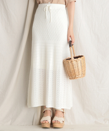 Heather | カギバリロングスカート　838094(スカート)