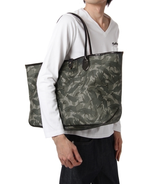 BEAUTY&YOUTH UNITED ARROWS（ビューティーアンドユースユナイテッドアローズ）の「BY ∴ コーティング コットン トートバッグ ¨◆（トートバッグ・メンズ・ネイビー/グレー/ダークグリーン/ブラック/コバルトブルー/その他1・フリー）」の20枚目の写真