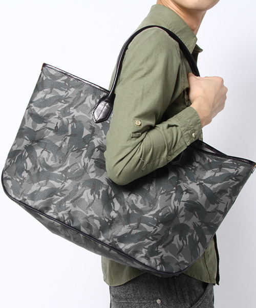 BEAUTY&YOUTH UNITED ARROWS（ビューティーアンドユースユナイテッドアローズ）の「BY ∴ コーティング コットン トートバッグ ¨◆（トートバッグ・メンズ・ネイビー/グレー/ダークグリーン/ブラック/コバルトブルー/その他1・フリー）」の19枚目の写真