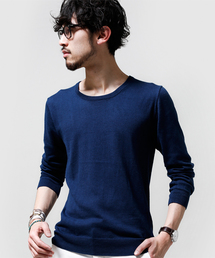 NANO universe | 白金（プラチナ）ニットC-neck(ニット/セーター)