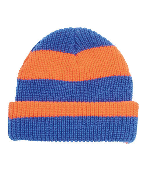 XLARGE KIDS(エクストララージキッズ)の「OG BASIC KNIT CAP/ ニット帽(ニットキャップ/ビーニー・キッズ・ブラック/ネイビー/オレンジ・ONE SIZE)」の6枚目の写真