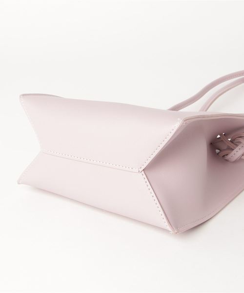 flower（フラワー）の「パステルレザーバッグ（ショルダーバッグ・レディース・パープル/ブラウン・FREE）」の4枚目の写真