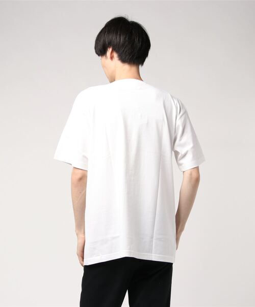 Sync.(スィンク)の「Sync.【KOSUKE KAWAMURA】TEE "MIRAGE"(Tシャツ/カットソー・メンズ・ホワイト/ブラック/ライム・MEDIUM/LARGE/X-LARGE/XX-LARGE/SMALL)」の4枚目の写真