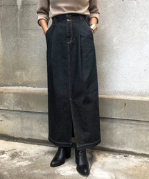 &g'aime | 【&g'aime】デニムタイトロングスカート(スカート)