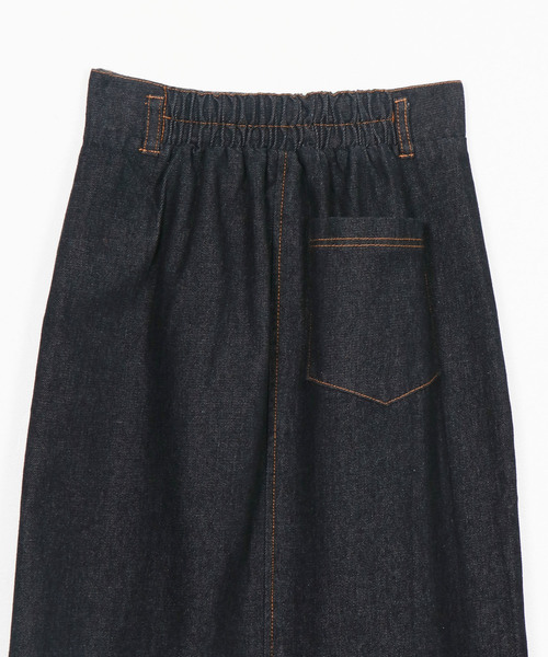 &g'aime（アンジェム）の「【&g'aime】デニムタイトロングスカート（スカート・レディース・ブラック/ブルー・FREE）」の18枚目の写真