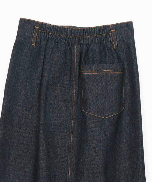 &g'aime（アンジェム）の「【&g'aime】デニムタイトロングスカート（スカート・レディース・ブラック/ブルー・FREE）」の19枚目の写真