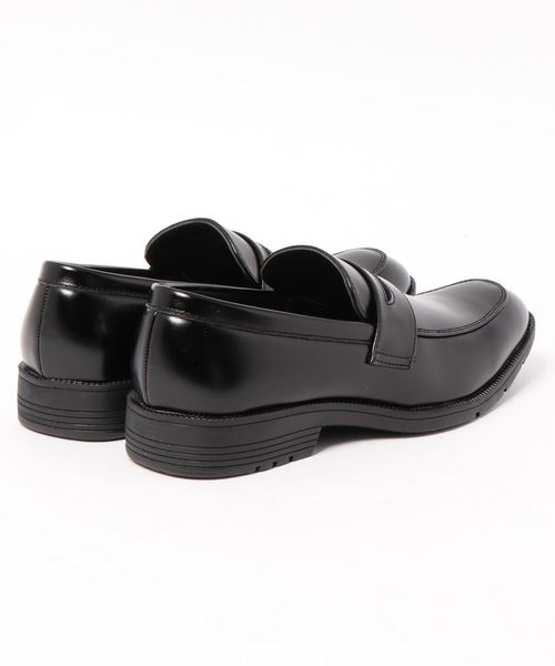 Scarpe d`argento（スカルぺダルジェント）の「【Scarpe d`argento】 コインローファー（ドレスシューズ・メンズ・ブラック・25.0cm/25.5cm/26.0cm/26.5cm/27.0cm/24.5cm/27.5cm/28.0cm）」の2枚目の写真