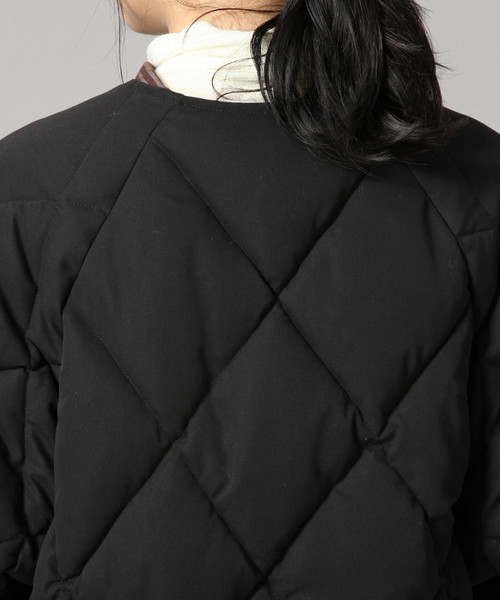 LOWRYS FARM（ローリーズファーム）の「ナカワタキルティングコート 844260（ブルゾン・レディース・ブラック/カーキ/オレンジ・FREE）」の11枚目の写真