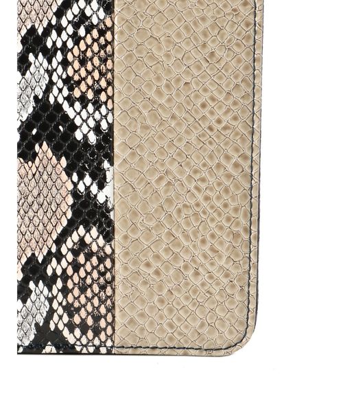 EVRIS（エヴリス）の「パイソンブロッキングスクエアショルダーBAG（ショルダーバッグ・レディース・ブルー/ブラウン・FREE）」の14枚目の写真