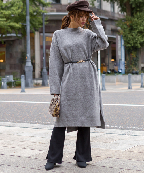 セール サイドスリットニットワンピース ワンピース Spray スプレイ のファッション通販 Zozotown