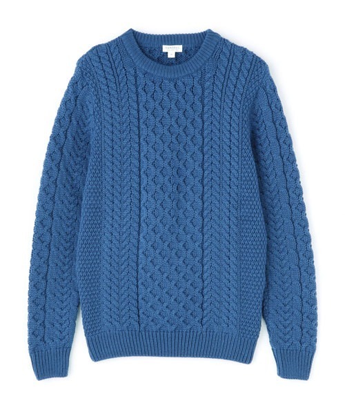 SUNSPEL(サンスペル)の「MEN’S MERINO WOOL(ニット/セーター・メンズ・ダークブルー/ダークオレンジ・SMALL/MEDIUM/LARGE)」の15枚目の写真