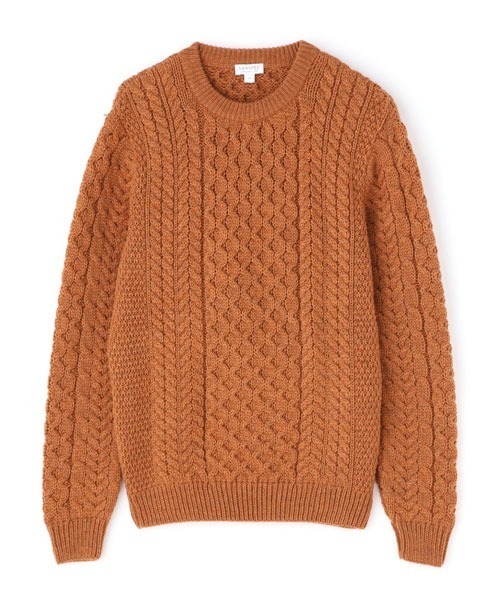 SUNSPEL(サンスペル)の「MEN’S MERINO WOOL(ニット/セーター・メンズ・ダークブルー/ダークオレンジ・SMALL/MEDIUM/LARGE)」の16枚目の写真