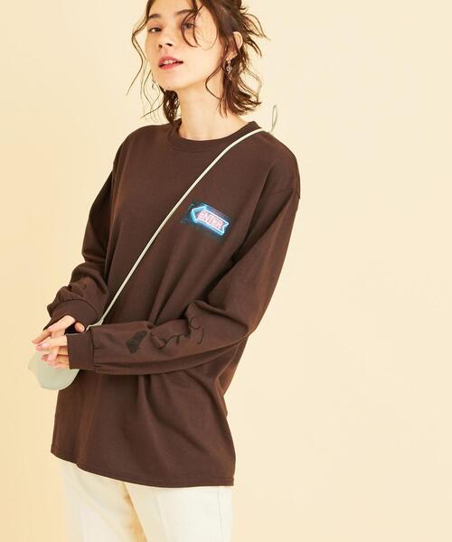 BEAUTY&YOUTH UNITED ARROWS（ビューティーアンドユースユナイテッドアローズ）の「【別注】＜GOOD ROCK SPEED＞∴ GODLIS フォトプリントロングスリーブTシャツ ο（Tシャツ/カットソー・レディース・ブラック/ホワイト/ダークブラウン・FREE）」の9枚目の写真