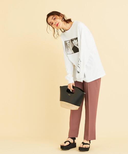 BEAUTY&YOUTH UNITED ARROWS（ビューティーアンドユースユナイテッドアローズ）の「【別注】＜GOOD ROCK SPEED＞∴ GODLIS フォトプリントロングスリーブTシャツ ο（Tシャツ/カットソー・レディース・ブラック/ホワイト/ダークブラウン・FREE）」の4枚目の写真