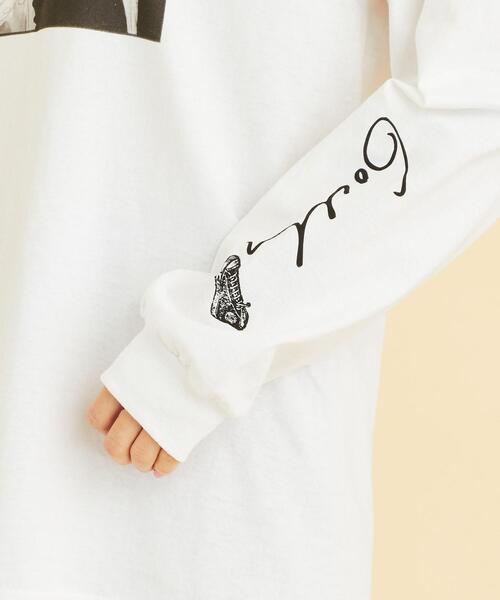 BEAUTY&YOUTH UNITED ARROWS（ビューティーアンドユースユナイテッドアローズ）の「【別注】＜GOOD ROCK SPEED＞∴ GODLIS フォトプリントロングスリーブTシャツ ο（Tシャツ/カットソー・レディース・ブラック/ホワイト/ダークブラウン・FREE）」の20枚目の写真