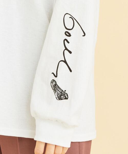 BEAUTY&YOUTH UNITED ARROWS（ビューティーアンドユースユナイテッドアローズ）の「【別注】＜GOOD ROCK SPEED＞∴ GODLIS フォトプリントロングスリーブTシャツ ο（Tシャツ/カットソー・レディース・ブラック/ホワイト/ダークブラウン・FREE）」の17枚目の写真