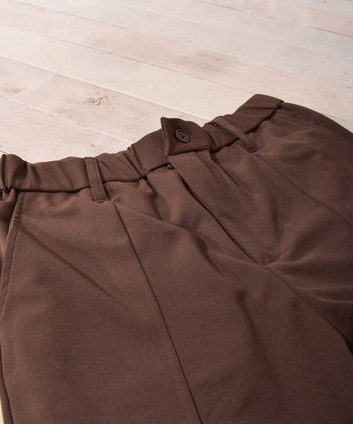 Bling Leads（ブリングリーズ）の「【Bl】梨地センタースリットパンツ（スラックス・メンズ・ブラウン/チャコールグレー/ブラック・MEDIUM/LARGE）」の8枚目の写真