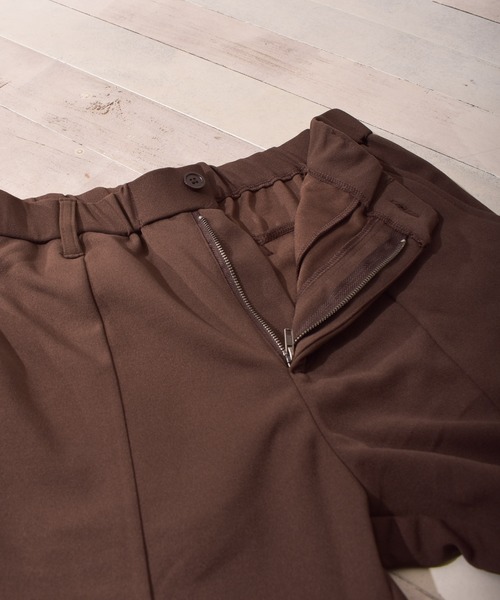 Bling Leads（ブリングリーズ）の「【Bl】梨地センタースリットパンツ（スラックス・メンズ・ブラウン/チャコールグレー/ブラック・MEDIUM/LARGE）」の9枚目の写真