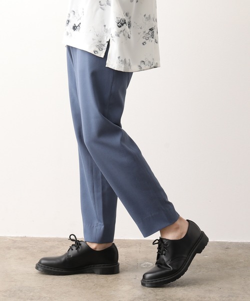 JUNRED（ジュンレッド）の「【WEARISTA JUNさん紹介】テクスチャーTRスリムパンツ（スラックス・メンズ・ブラック/ベージュ/ブルー・LL/S/M/L）」の3枚目の写真