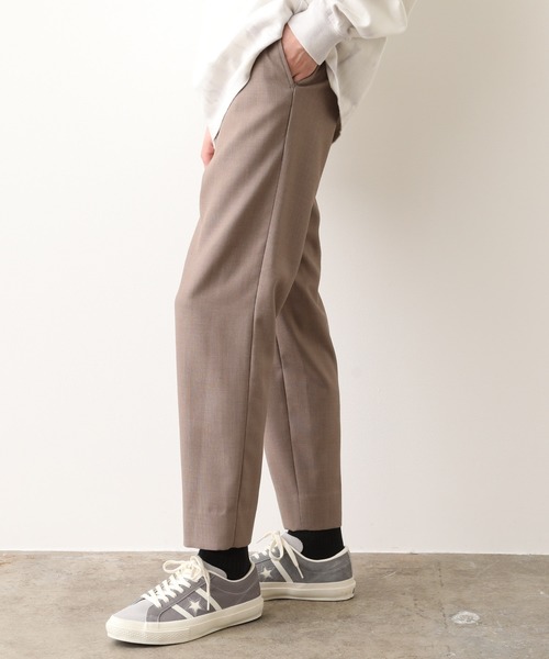 JUNRED（ジュンレッド）の「【WEARISTA JUNさん紹介】テクスチャーTRスリムパンツ（スラックス・メンズ・ブラック/ベージュ/ブルー・LL/S/M/L）」の10枚目の写真