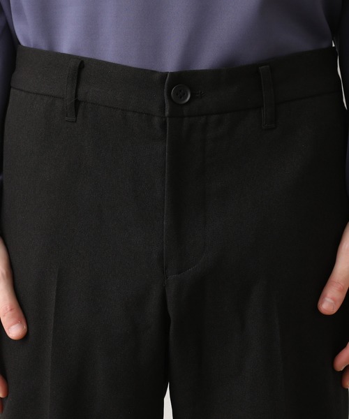 JUNRED（ジュンレッド）の「【WEARISTA JUNさん紹介】テクスチャーTRスリムパンツ（スラックス・メンズ・ブラック/ベージュ/ブルー・LL/S/M/L）」の9枚目の写真