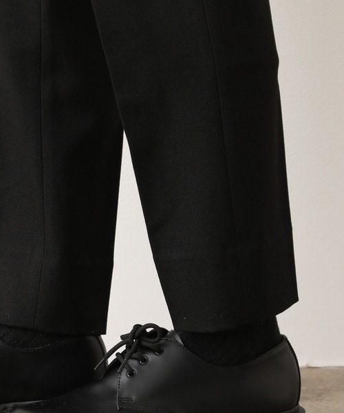 JUNRED（ジュンレッド）の「【WEARISTA JUNさん紹介】テクスチャーTRスリムパンツ（スラックス・メンズ・ブラック/ベージュ/ブルー・LL/S/M/L）」の14枚目の写真