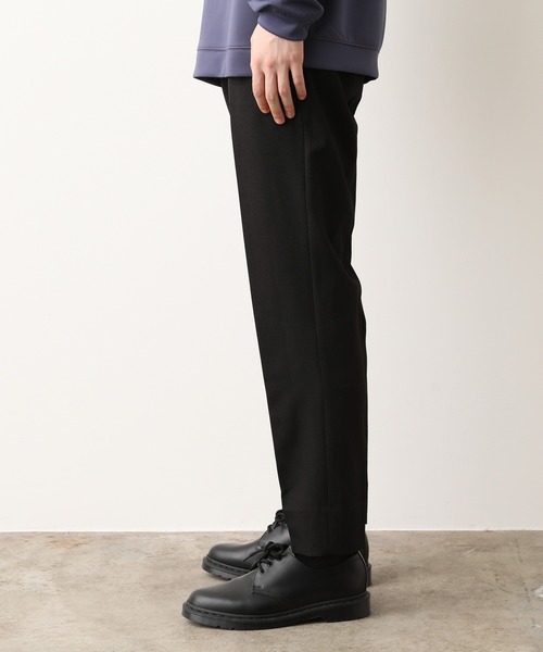 JUNRED（ジュンレッド）の「【WEARISTA JUNさん紹介】テクスチャーTRスリムパンツ（スラックス・メンズ・ブラック/ベージュ/ブルー・LL/S/M/L）」の18枚目の写真