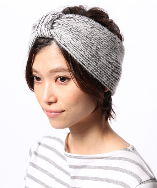 SHIPS for women（シップスフォーウィメン）の「HIGHLAND2000:ヘッドバンド（ヘアバンド・レディース・オフホワイト/ネイビー・ONE SIZE）」の4枚目の写真