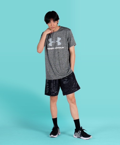 UNDER ARMOUR(アンダーアーマー)の「UAテック ビッグロゴ ショートスリーブ Tシャツ(トレーニング/メンズ)(Tシャツ/カットソー・メンズ・ネイビー/ブラック/ヘザーグレー/ホワイト・XL/LG/SM/MD/3XL/XXL)」の9枚目の写真