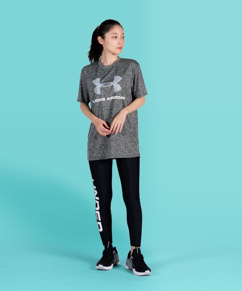 UNDER ARMOUR(アンダーアーマー)の「UAテック ビッグロゴ ショートスリーブ Tシャツ(トレーニング/メンズ)(Tシャツ/カットソー・メンズ・ネイビー/ブラック/ヘザーグレー/ホワイト・XL/LG/SM/MD/3XL/XXL)」の8枚目の写真