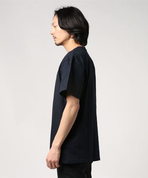 Carhartt WIP(カーハートダブリューアイピー)の「S/S CHASE T-SHIRT(Tシャツ/カットソー・メンズ・オレンジ/ブラック/グレー/ホワイト/エメラルド/ダークネイビー/ロイヤルブルー/バーガンディー/カーキ・MEDIUM/SMALL/X-LARGE/LARGE/XX-LARGE/X-SMALL)」の10枚目の写真