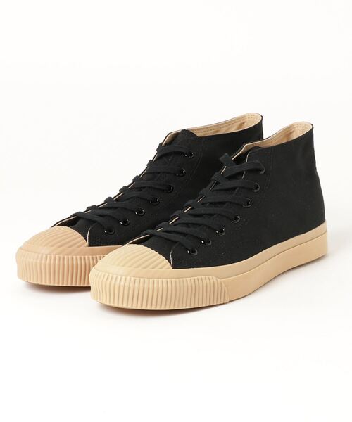 atmos/atmos girls(アトモスアトモスガール)の「PRAS SHELLCAP MOULD MID (KURO/GUM)(スニーカー・メンズ・ブラック・27.0cm/28.0cm/26.0cm)」の1枚目の写真