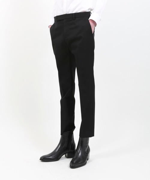 GalaabenD（ガラアーベント）の「SUPER100's 高密度ギャバジンスラックス（スラックス・メンズ・ブラック/ネイビー・S/M/L）」の2枚目の写真