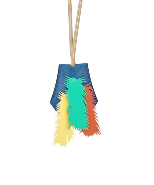 tortoago（トルトアーゴ）の「FEATHER KEY CASE/キーケース（キーケース/キーアクセサリー・レディース・ダークブラウン/ブラック/レッド/ネイビー/グリーン/ブルー系その他/ブラック×ゴールド/キャメル/ブルー系その他2・FREE）」の6枚目の写真