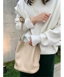 SHENERY | レザーバケツミニショルダーバッグ(トートバッグ)