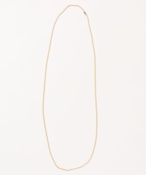 Omekashi（オメカシ）の「Lara Small ball long necklece スモールボールロングネックレス（ネックレス