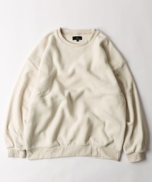 ZIP FIVE | フラノフリースビッグシルエットトレーナー【セットアップ可能】【ユニセックス】(スウェット)