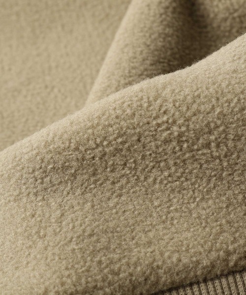 ZIP FIVE（ジップファイブ）の「【ZIP FIVE】【ZIP OUTDOOR】フリースビッグシルエットトレーナー（スウェット・レディース・ブラウン/アイボリー/ホワイト系/ベージュ系2/グリーン/ブルー/レンガ/ベージュ/ベージュ系1/ブラック/ベージュ系/グレー/マスタード/ブラック系/ホワイト系1/ダークグリーン・LARGE/X-LARGE/MEDIUM）」の17枚目の写真