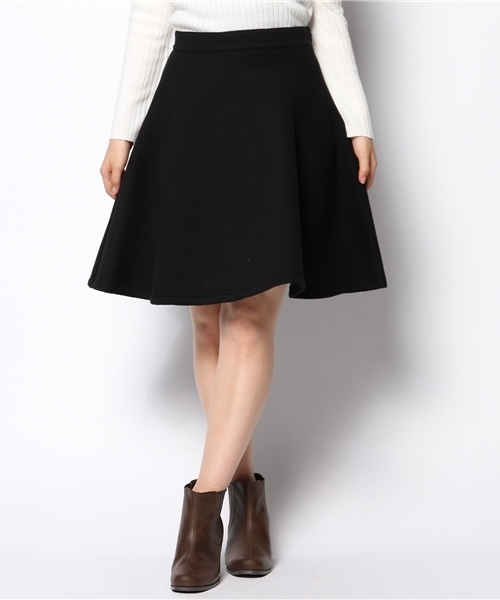 Ray BEAMS（レイビームス）の「Ray BEAMS / カット ダンボール フレアー スカート（スカート・レディース・シルバー/ブラック・0/1）」の2枚目の写真