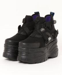 「YOSUKE/ヨースケ」厚底ベルティッドハイカットスニーカー